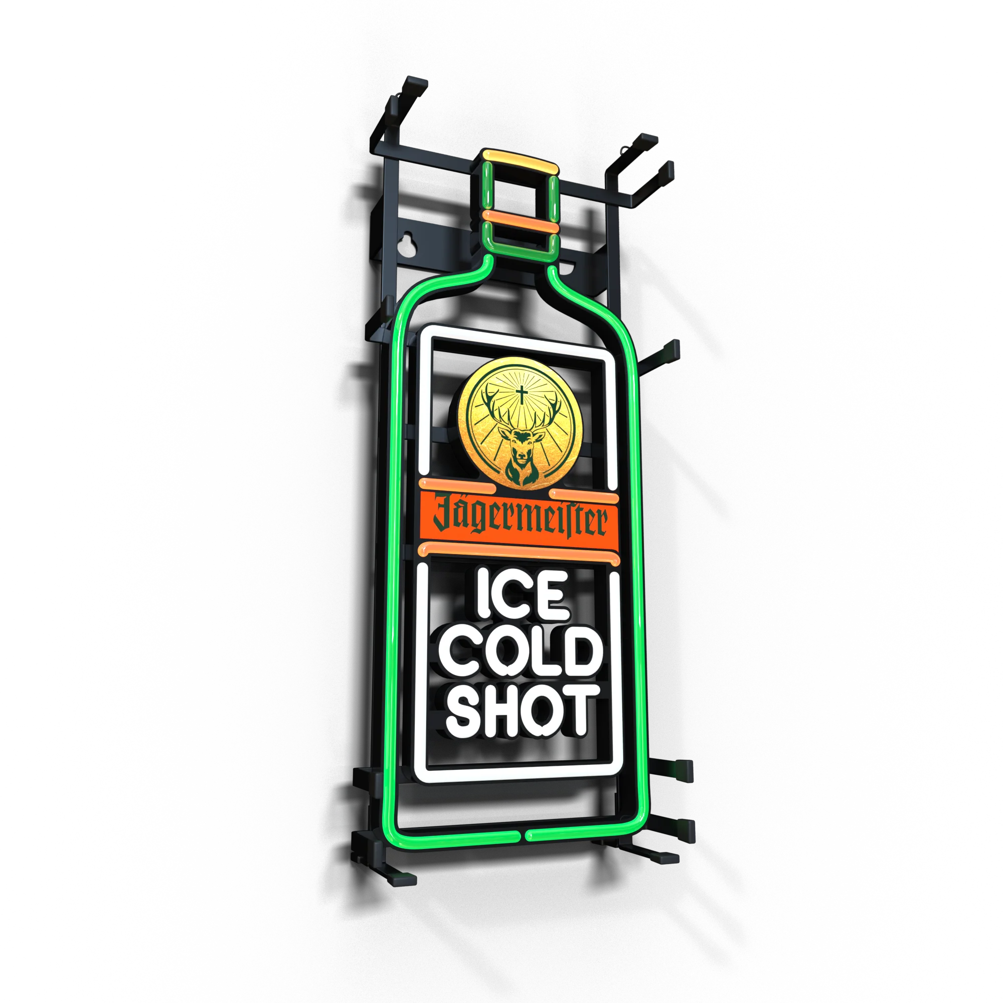 Ice Cold Shot LED-Neonskylt