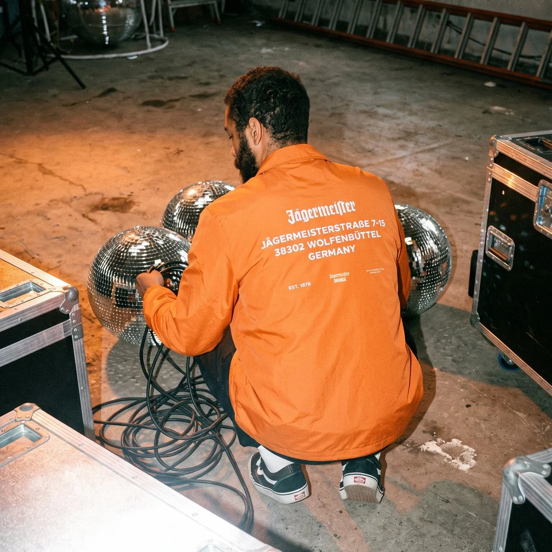 Jägermeister Orange Coach Jacket - Image 4