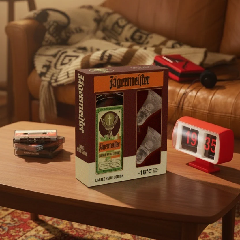 2 Retroglas + Presentförpackning - Image 3